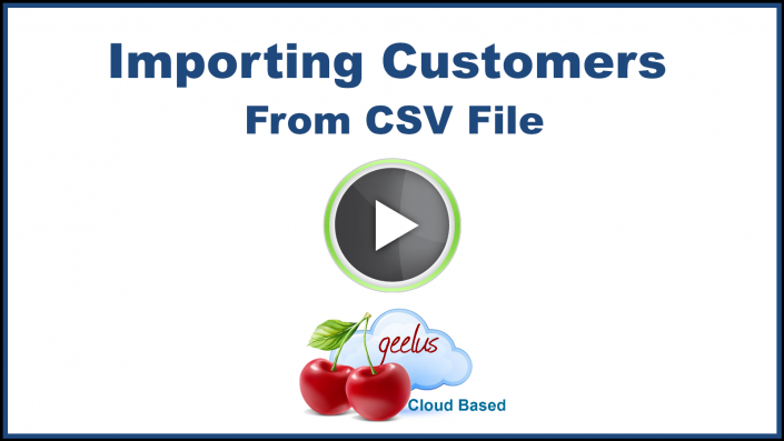 Importing customers from csv